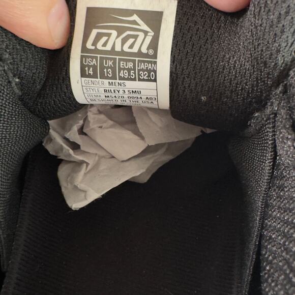 Lakai x Black Sabbath Riley III Black Suede Skate Shoes Mens Size 14 NEW - Picture 12 of 14